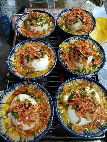Hình ảnh Trứng lòng đào nướng chén