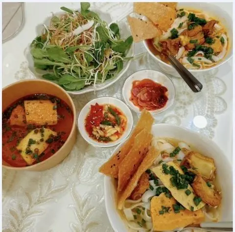 Hình ảnh Mì Quảng Tôm + Chả