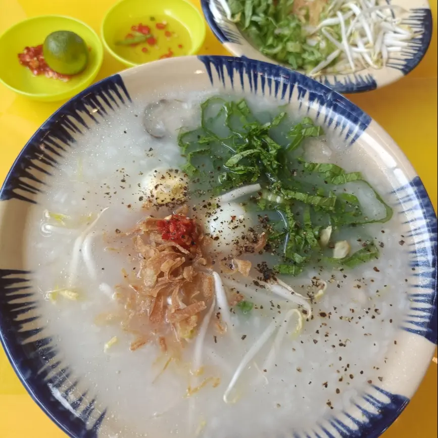 Hình ảnh cháo hàu 