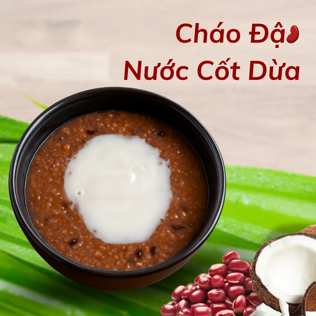 Hình ảnh  Cháo Đậu + Nước Cốt Dừa 