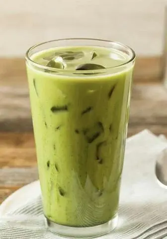 Hình ảnh Trà sữa thái xanh + Full topping 
