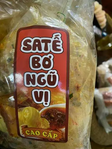 Hình ảnh Bánh Tráng SaTế Bơ  ngủ  vị