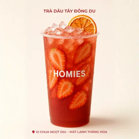 Hình ảnh BEST SELLER - Trà Dâu Tươi Đông Du
