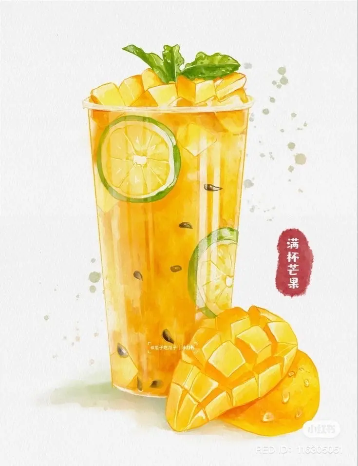 Hình ảnh Soda xoài chanh dây