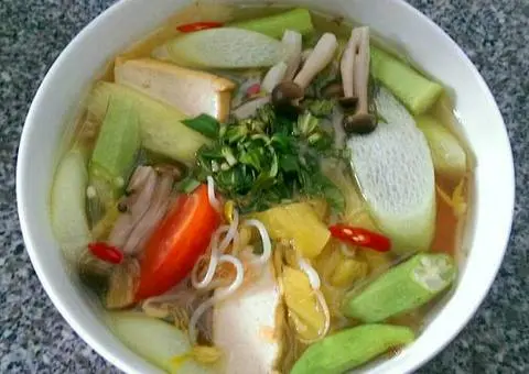 Hình ảnh canh chua khong ca(canh them)