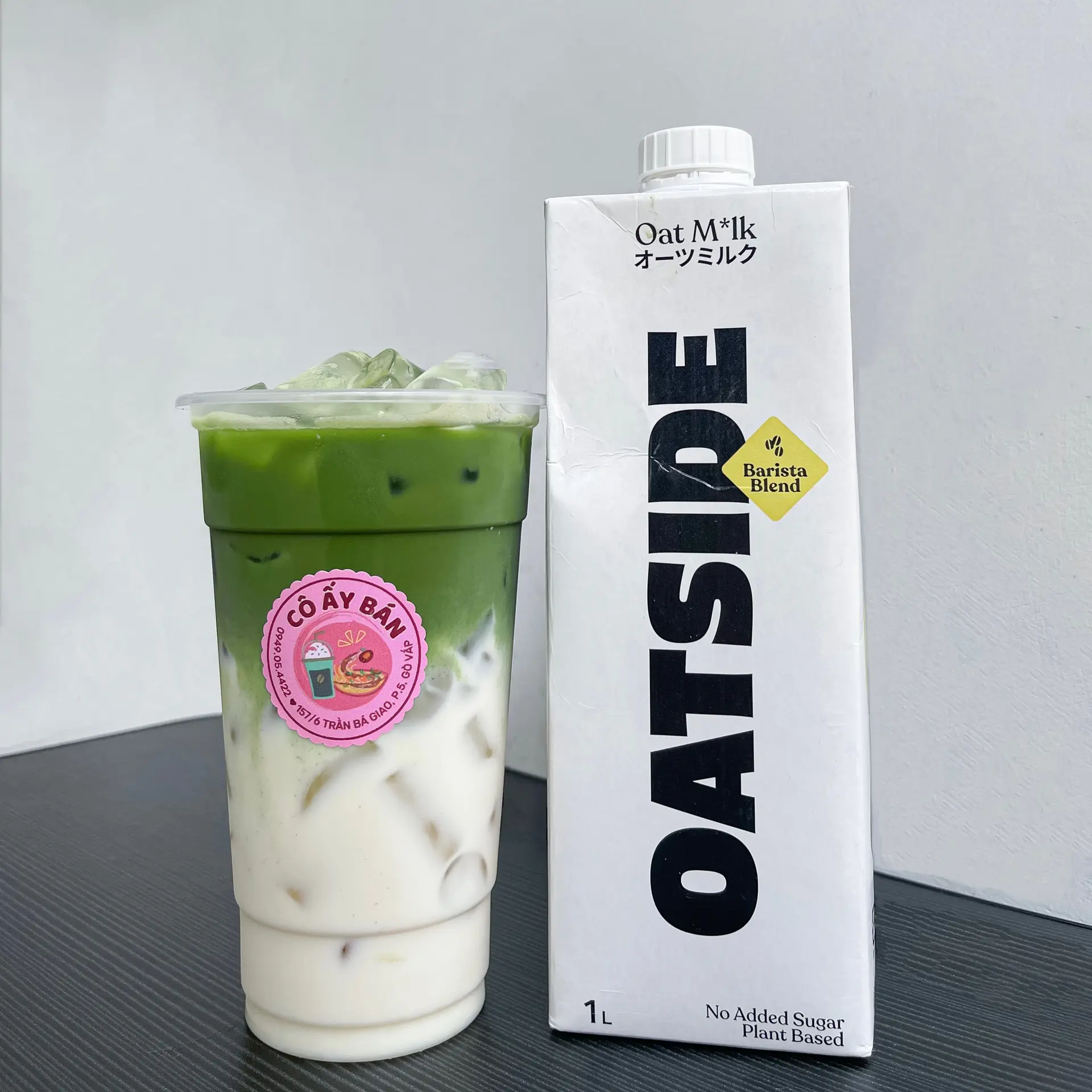 Hình ảnh Matcha Latte Sữa OATSIDE