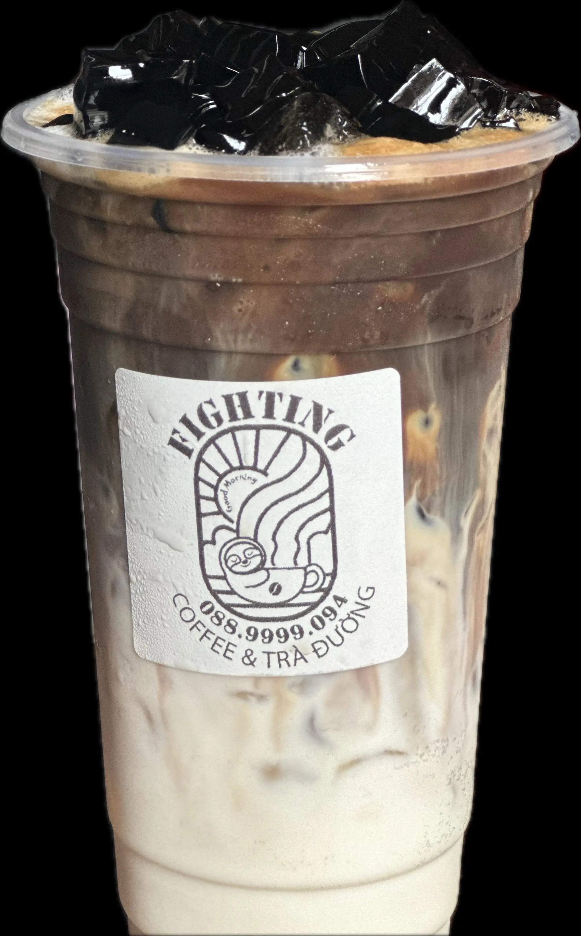 Hình ảnh Sữa tươi cà phê sương sáo
