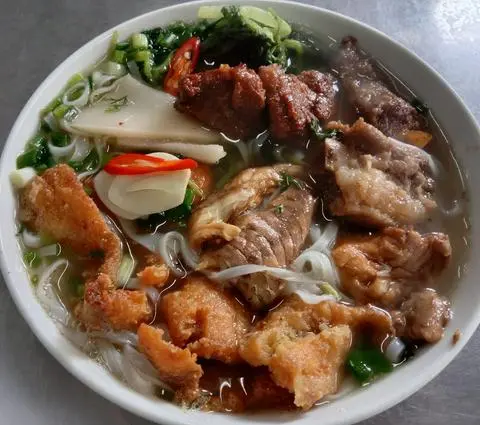 Hình ảnh bánh đa cá rô