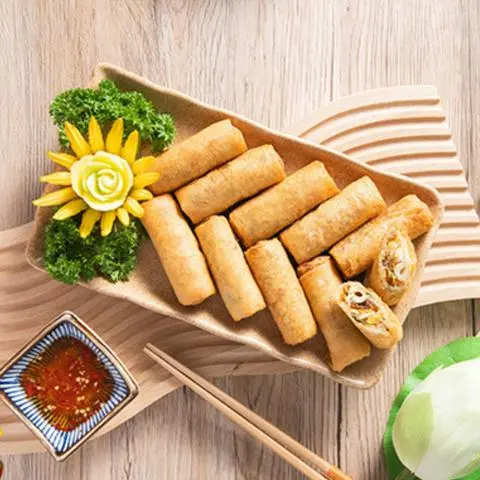 Hình ảnh Chả Giò Chay Hạt Sen