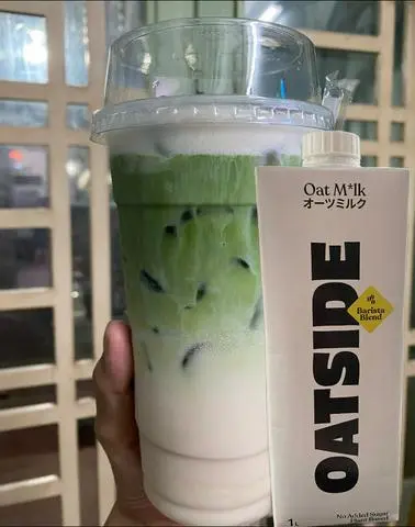 Hình ảnh Matcha sữa yến mạch Oatside 700ml