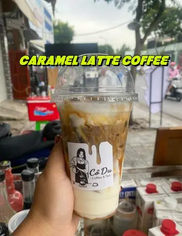 Hình ảnh Caramel latte Cà phê ( M)