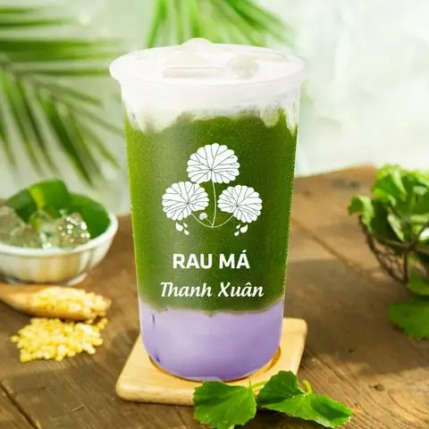 Hình ảnh Rau má - khoai môn - macchiato