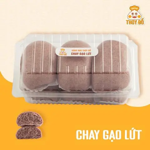 Hình ảnh Bánh bao chay gạo lứt - HỘP 6 CHIẾC (KHÁCH TỰ HẤP NÓNG)