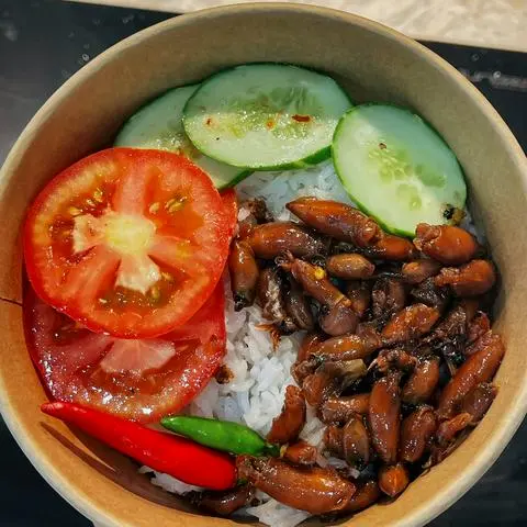 Hình ảnh Cơm mực rim
