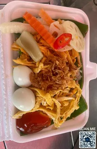 Hình ảnh Xôi gà xé hộp lớn 