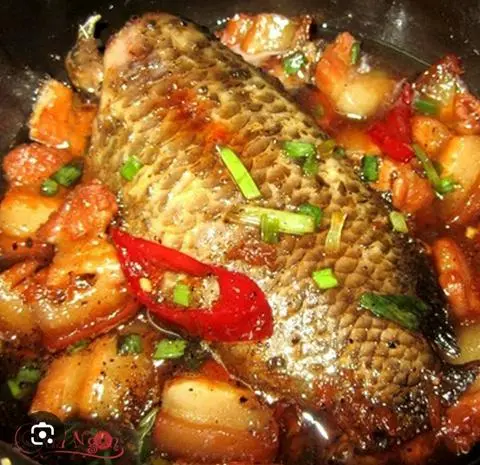 Hình ảnh Cơm cá rô kho tiêu