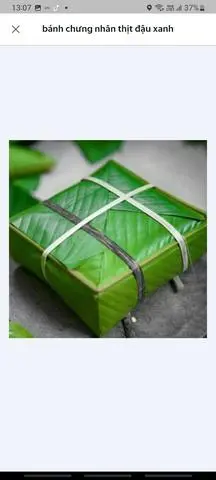 Hình ảnh Bánh chưng nhân thịt đậu xanh