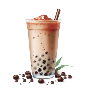 Hình ảnh sữa tươi trân châu đường đen _ ly700ml