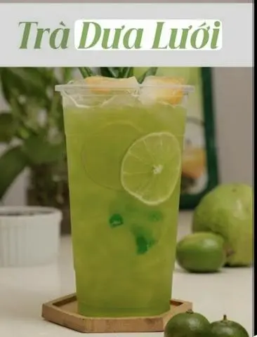 Hình ảnh Trà dưa lưới xanh
