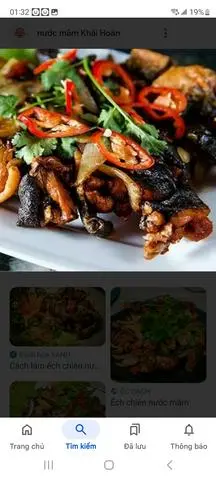 Hình ảnh Ếch chiên nước mắm