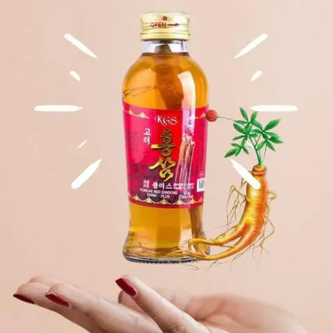 Hình ảnh Nước Sâm KGS có củ