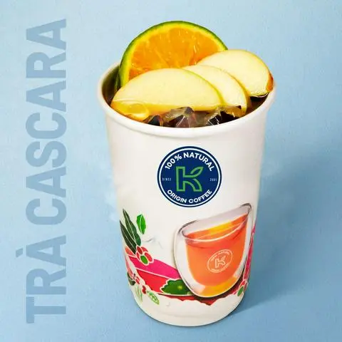 Hình ảnh Trà Cascara Táo Xanh