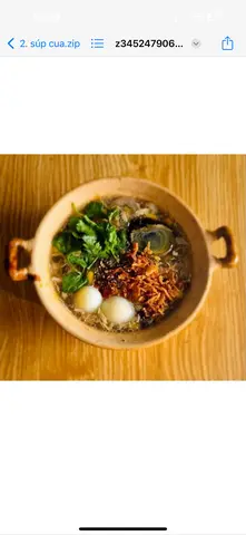 Hình ảnh Súp cua combo Hải sản 