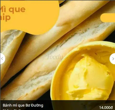 Hình ảnh Bánh Mì Que Bơ Đường