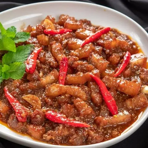 Hình ảnh 	Cơm Mắm Ruốc Xào Ba Chỉ
