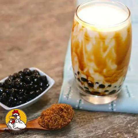 Hình ảnh sữa tươi trân châu đường đen