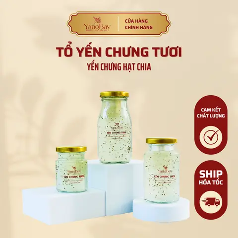 Hình ảnh Yến chưng tươi hạt chia