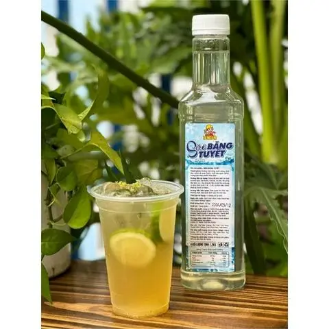 Hình ảnh Siro Băng Tuyết Ten Ten 1,2Kg Pha Chế Thức Uống Siêu The Mát Bắc Cực