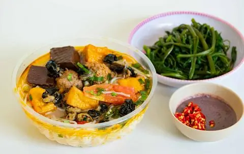 Hình ảnh CANH BÚN ỐC