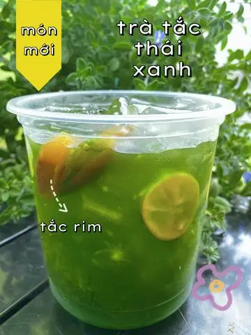 Hình ảnh Trà tắc Thái xanh
