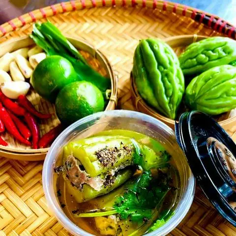 Hình ảnh Canh khổ qua nhồi thịt