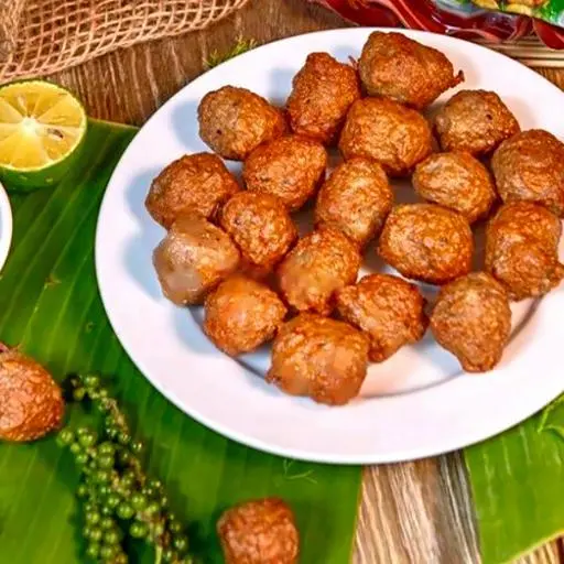 Hình ảnh Bò viên chiên 10v