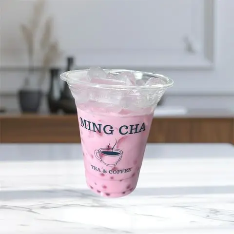 Hình ảnh Dâu Latte Ly Khổng Lồ 800ml