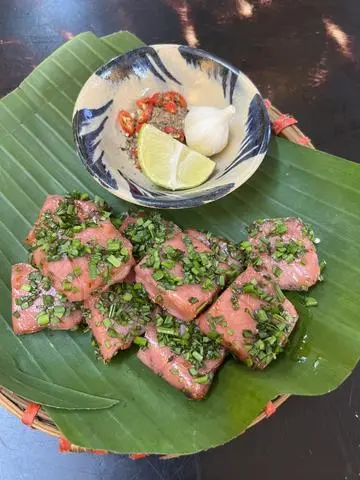 Hình ảnh Nem chua nướng