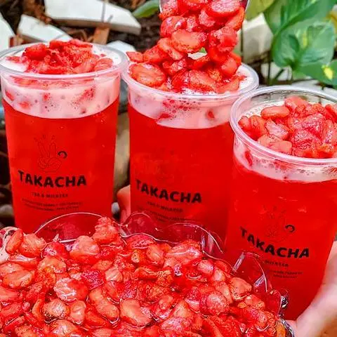 Hình ảnh Trà dâu tươi