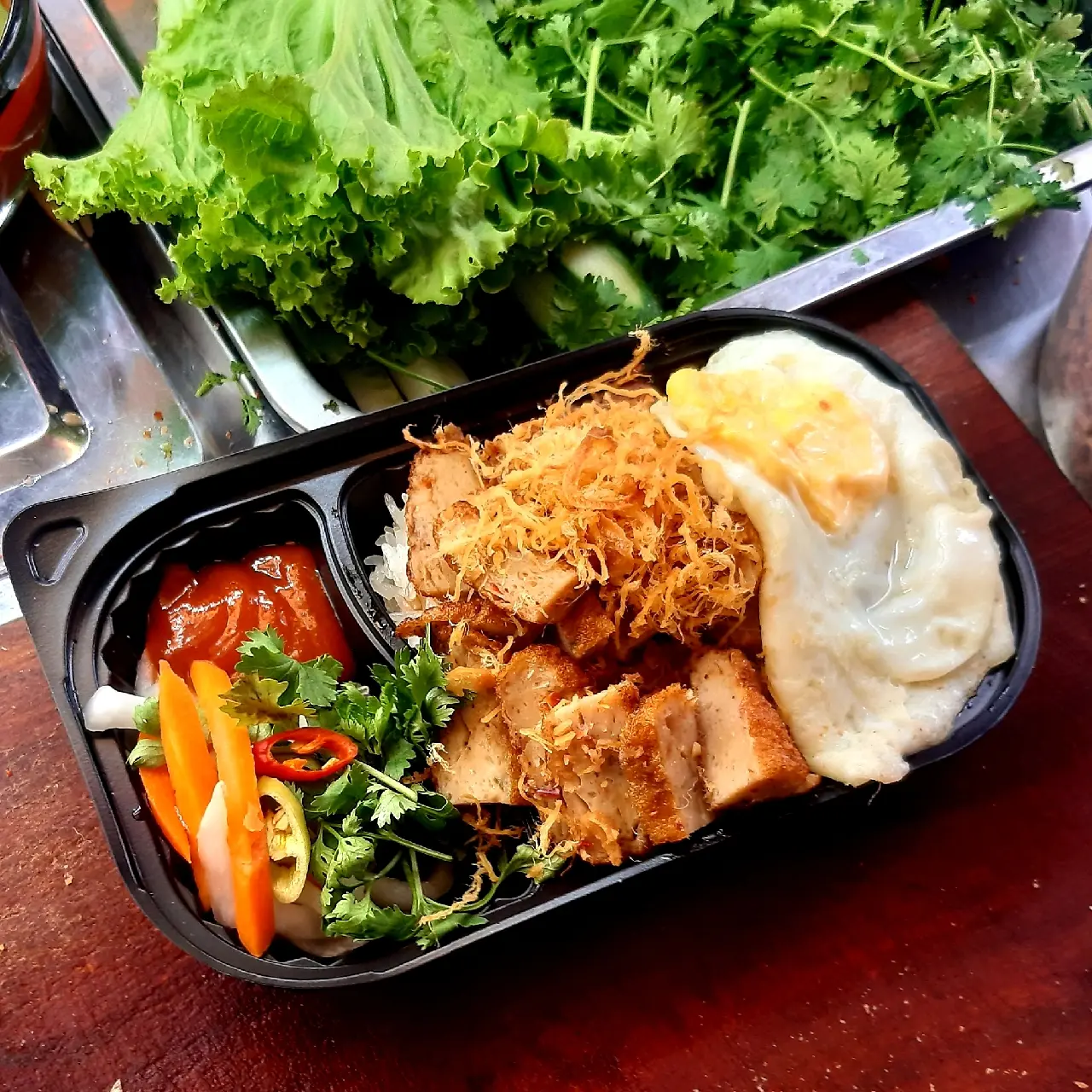 Hình ảnh Xôi Chả Cá Đặc Biệt + Trứng