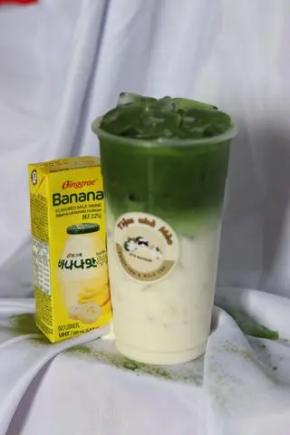 Hình ảnh Matcha sữa chuối