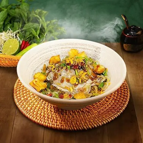 Hình ảnh Phở bò trộn gầu