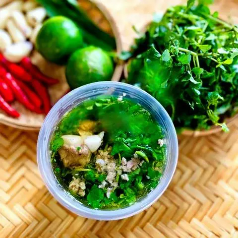 Hình ảnh Canh xà lách xong