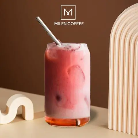 Hình ảnh Strawberry Latte ( Sữa tươi Dâu)