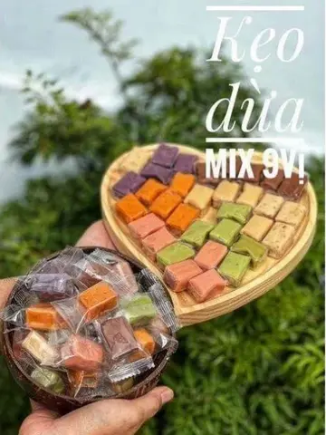 Hình ảnh Kẹo dừa Mix Vị (400 gram)