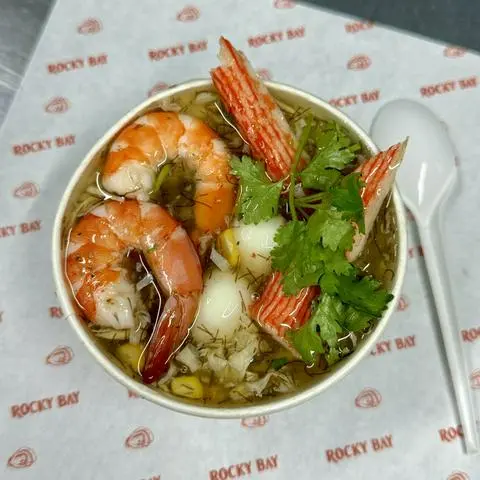 Hình ảnh súp cua tôm tươi  nguyên con 2 con