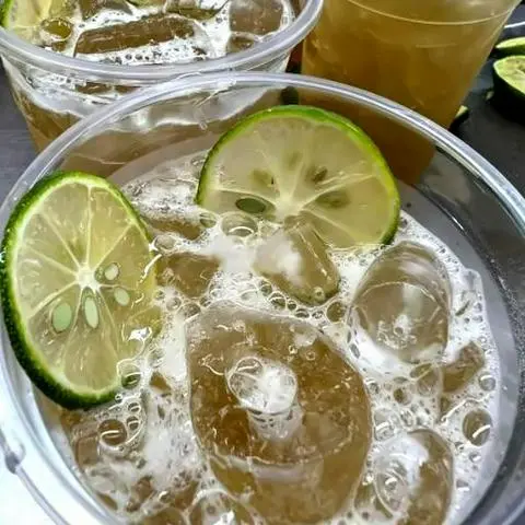 Hình ảnh Trà Chanh Ly Khổng Lồ