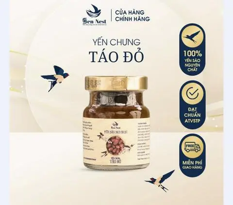 Hình ảnh Yến chưng táo đỏ
