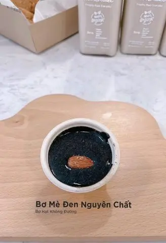 Hình ảnh Bơ Mè Đen Nguyên Chất - Black Sesame Seeds Butter