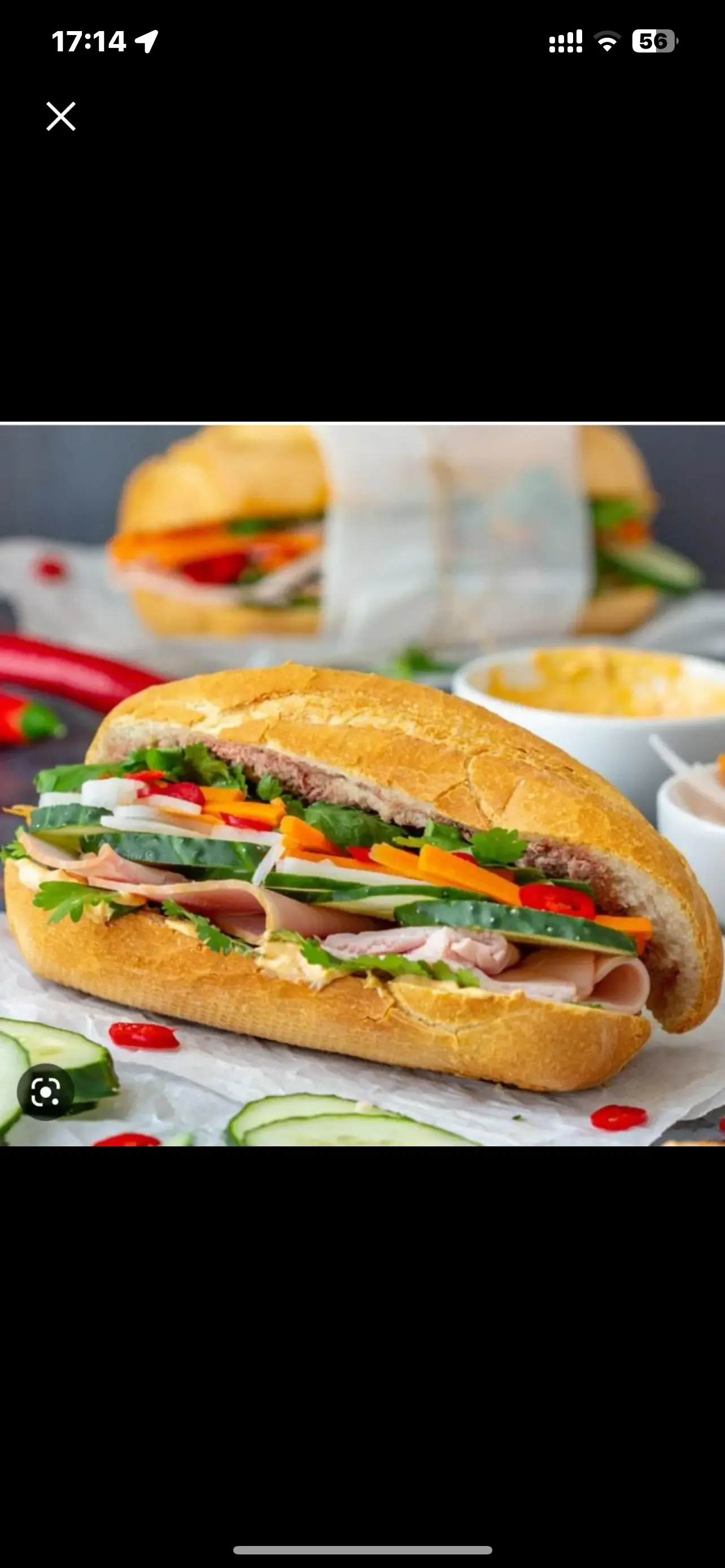Hình ảnh Bánh mì thịt chả